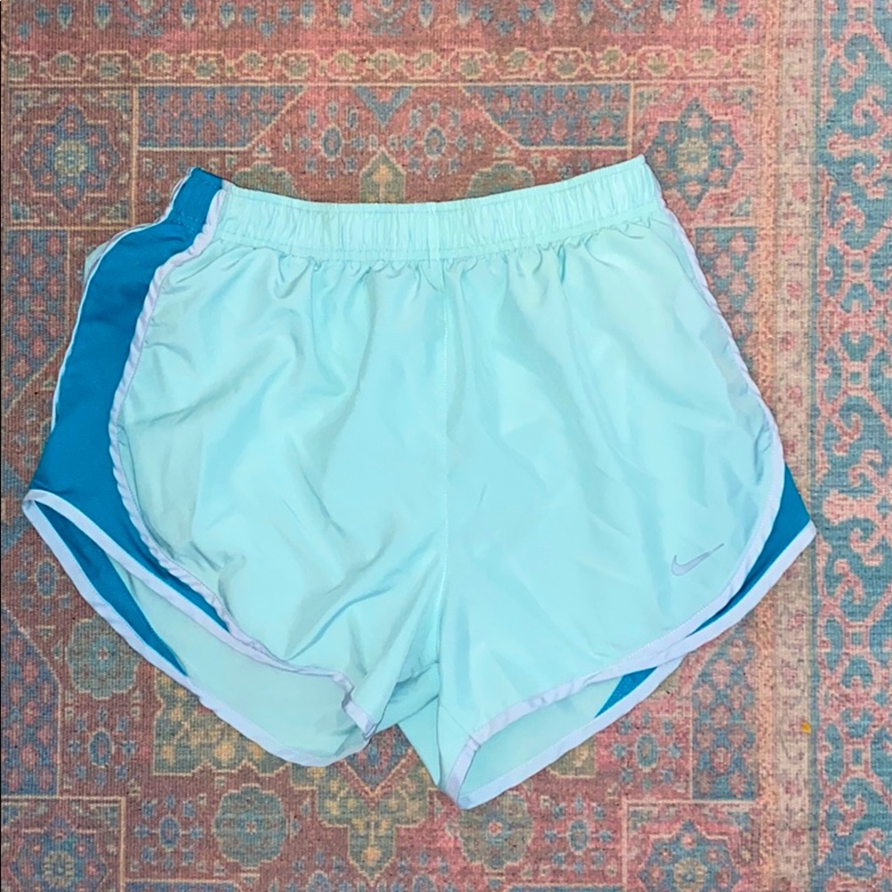 Mint/Teal Nike Running Shorts